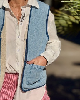 Gilet en jeans IHHIRAMO 2