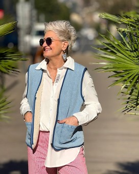 Gilet en jeans IHHIRAMO 1