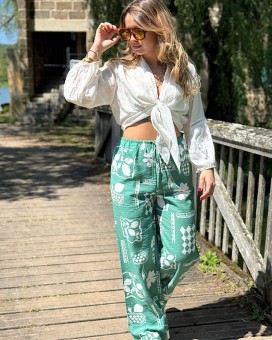 Gilet MARIA blanc Laraethnics 2