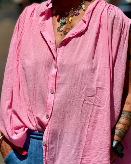 Blouse ANGE rose Marie Ile de ré 3