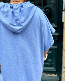 Robe sweat WOODY violette - BANDITAS marque française - Boutique La Chamade - Brive