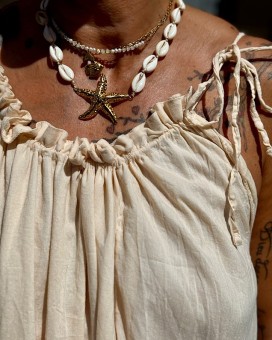 Robe PALOMA beige Laraethnics 4