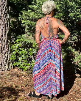 Robe JUNE bleu 3