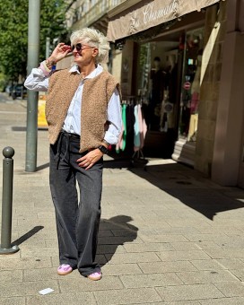 Gilet MAURICE Camel 4