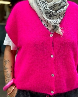 Pull Madeleine fushia Marie Ile De Ré 2