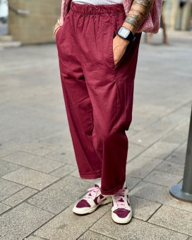 Pantalon Thomas Bordeaux 2