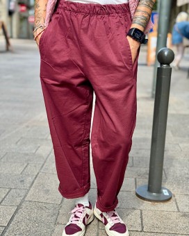 Pantalon Thomas Bordeaux 1