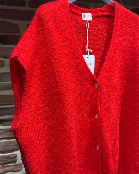 Pull Madeleine rouge Marie Ile De Ré 1