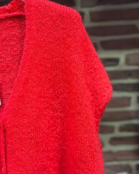 Pull Madeleine rouge Marie Ile De Ré 3
