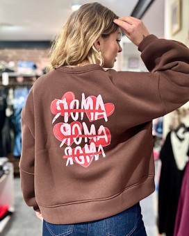 Sweat AMOR - Boutique La Chamade Brive