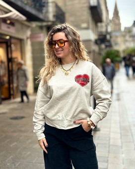 Sweat COWGIRL - MARCELLO marque française - Boutique La Chamade - Brive
