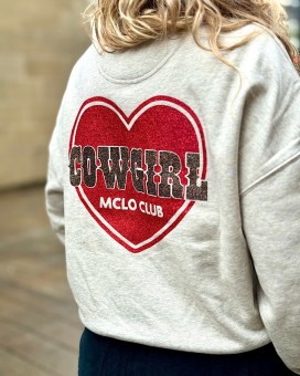 Sweat COWGIRL - MARCELLO marque française - Boutique La Chamade - Brive