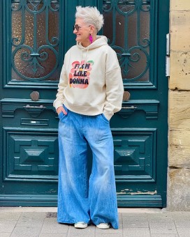 Sweat DONNA - MARCELLO marque française - Boutique La Chamade - Brive