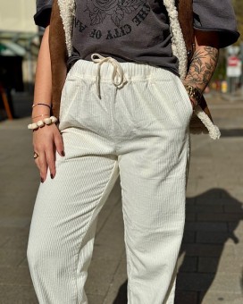 Pantalon FRANCE mom - Boutique La Chamade