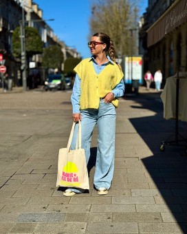 Pull Madeleine fushia Marie Ile De Ré - Boutique La Chamade - Brive