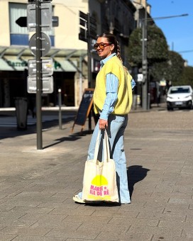 Pull Madeleine fushia Marie Ile De Ré - Boutique La Chamade - Brive