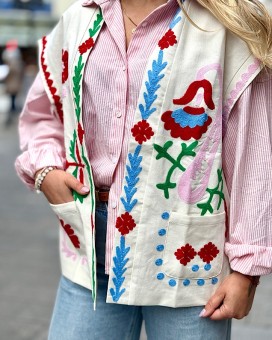Gilet MAYA - Boutique La Chamade