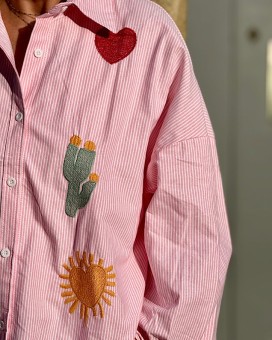 Chemise PALM longue - La Chamade