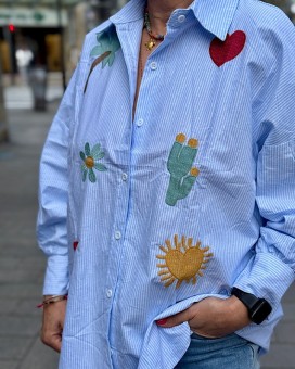 Chemise PALM longue - La Chamade