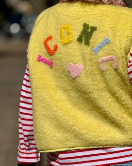Gilet ICONIC jaune - Boutique La Chamade