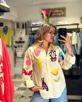 Chemise PALM longue - La Chamade