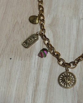 Collier SUNLLY rose - Boutique La Chamade