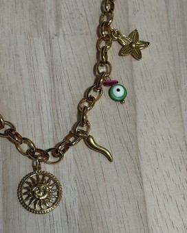 Collier SUNLLY rose - Boutique La Chamade