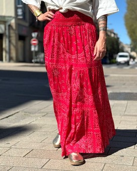 Jupe CAMELIA bandana Laraethnics - Boutique La Chamade