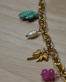 Collier SUNLLY palm - Boutique La Chamade