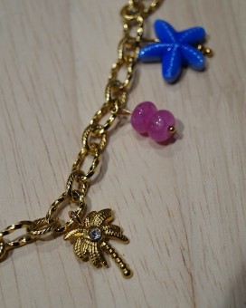 Collier SUNLLY palm - Boutique La Chamade