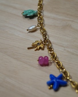 Collier SUNLLY palm - Boutique La Chamade