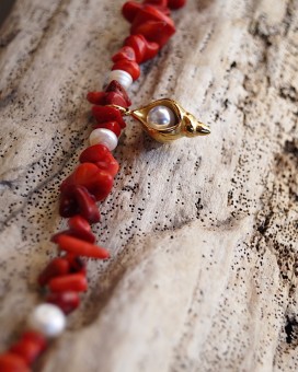 Choker SUNLLY nacre - Boutique La Chamade