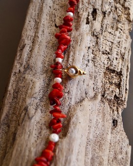 Choker SUNLLY nacre - Boutique La Chamade