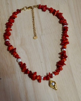 Choker SUNLLY nacre - Boutique La Chamade