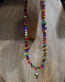 Choker SUNLLY nacre colors - Boutique La Chamade