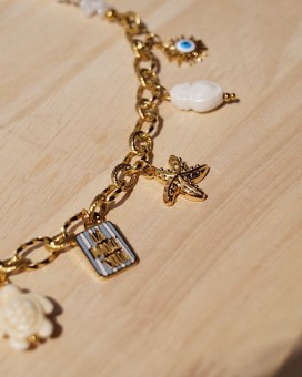 Choker SUNLLY Halo charms - Boutique La Chamade