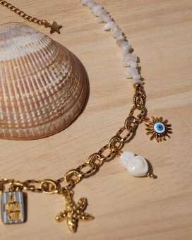 Choker SUNLLY Halo charms - Boutique La Chamade
