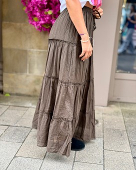 Jupe Sélène voile de coton - Boutique La Chamade