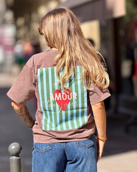 Tee-shirt Amour - Boutique La Chamade