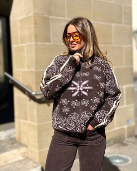 Gilet BANDANA - Boutique La Chamade Brive
