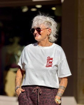 Tee-shirt Sun Love - Boutique La Chamade
