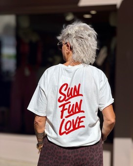Tee-shirt Sun Love - Boutique La Chamade