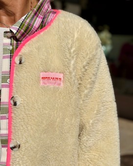 Blouson TEDDY rose Marie Ile De Ré - Boutique La Chamade - Brive