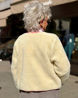 Blouson TEDDY rose Marie Ile De Ré - Boutique La Chamade - Brive