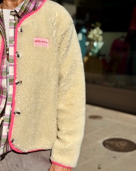 Blouson TEDDY rose Marie Ile De Ré - Boutique La Chamade - Brive