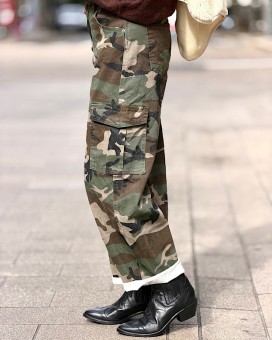 Jean Barrel CAMO - Boutique La Chamade