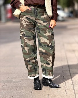 Jean Barrel CAMO - Boutique La Chamade