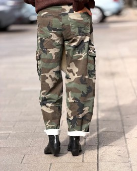 Jean Barrel CAMO - Boutique La Chamade