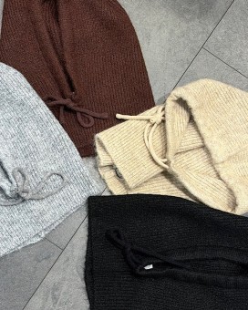 Cagoules en laine ICHI - La Chamade Brive