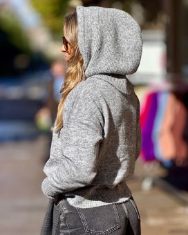 Pull ICHI Sage - Boutique La Chamade